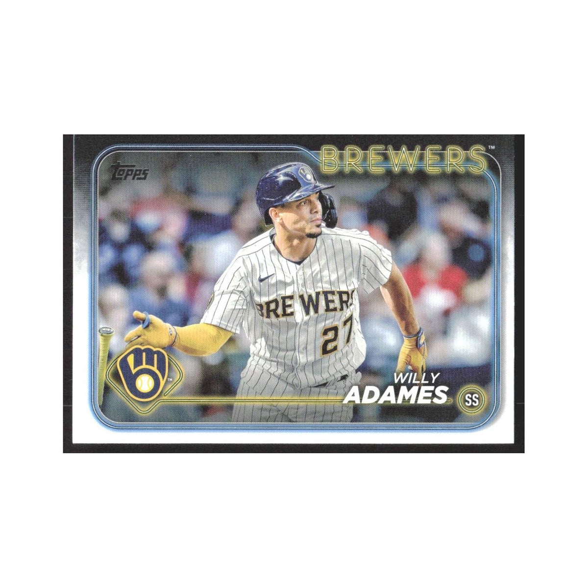 2024 Topps Willy Adames Brewers #33
