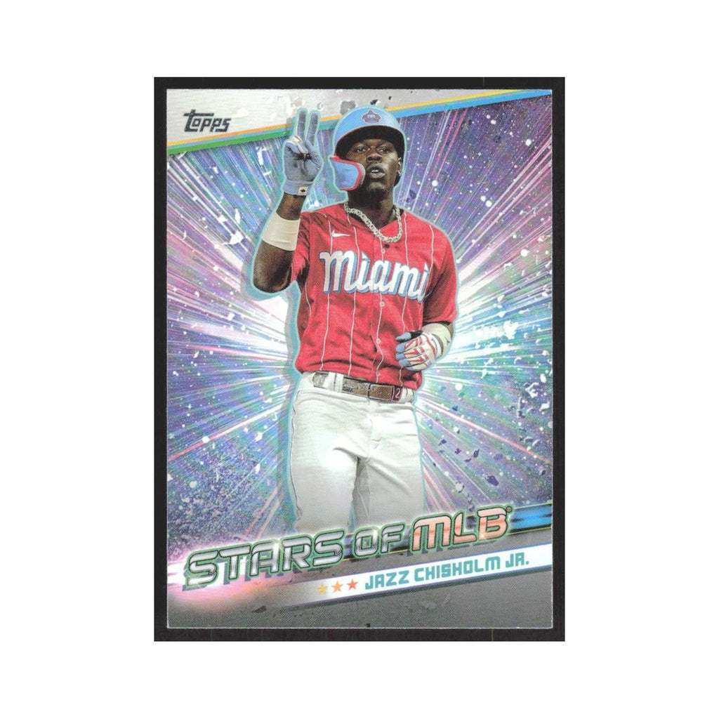 2024 Topps Jazz Chisholm Jr. Marlins #SMLB-10