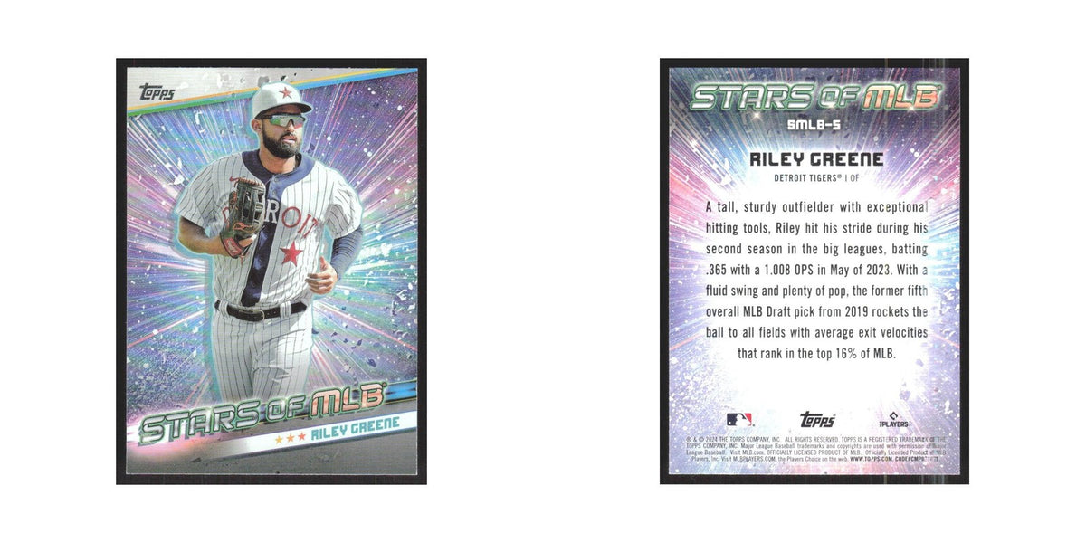 2024 Topps Riley Greene Tigers #SMLB-5