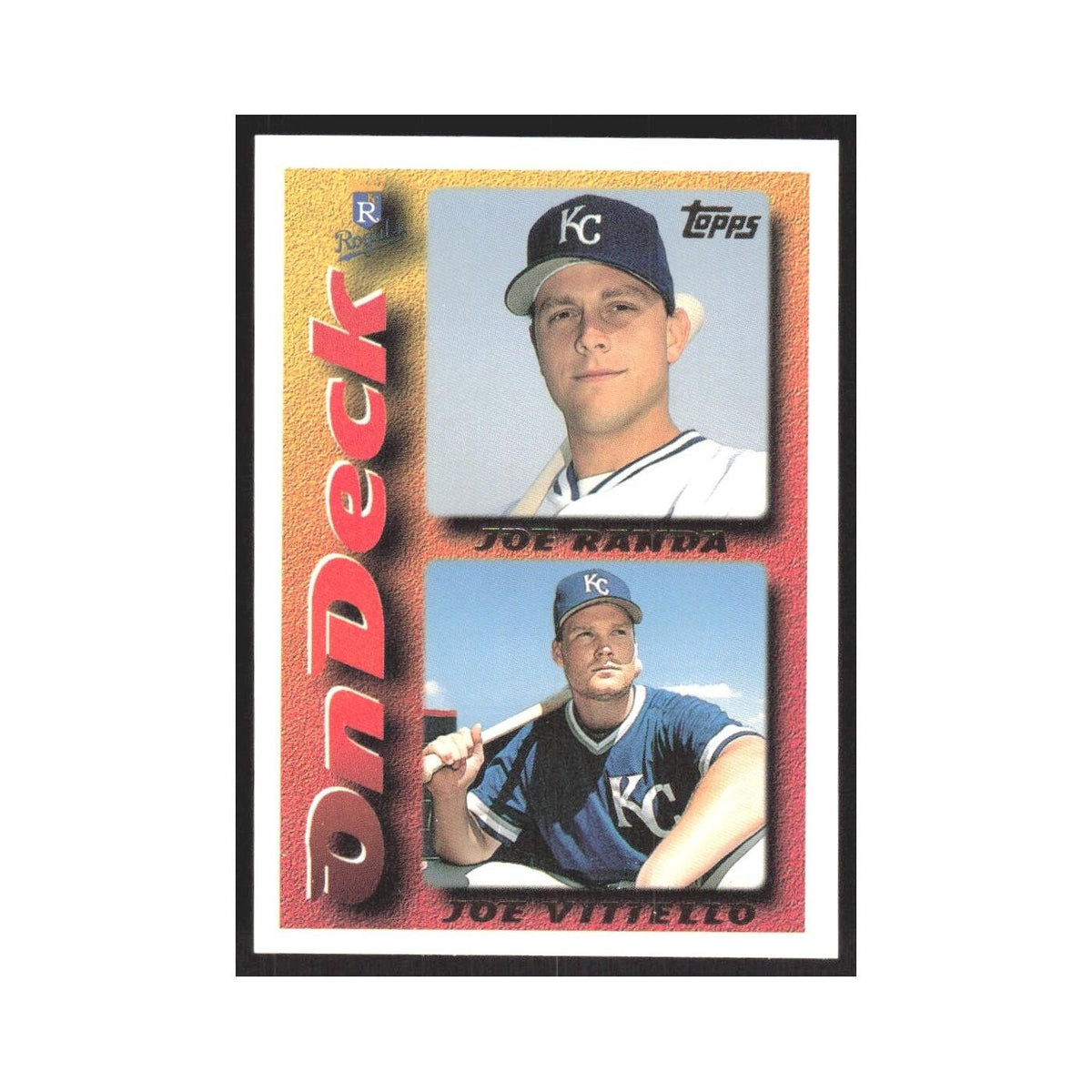 1995 Topps Joe Randa/Joe Vitiello Royals #637