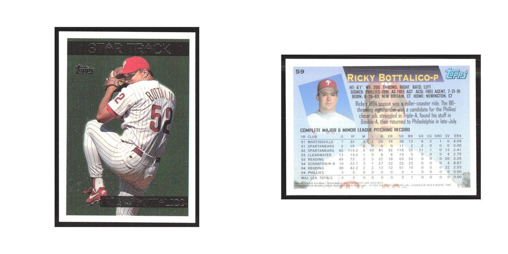 1995 Topps Ricky Bottalico Phillies #59