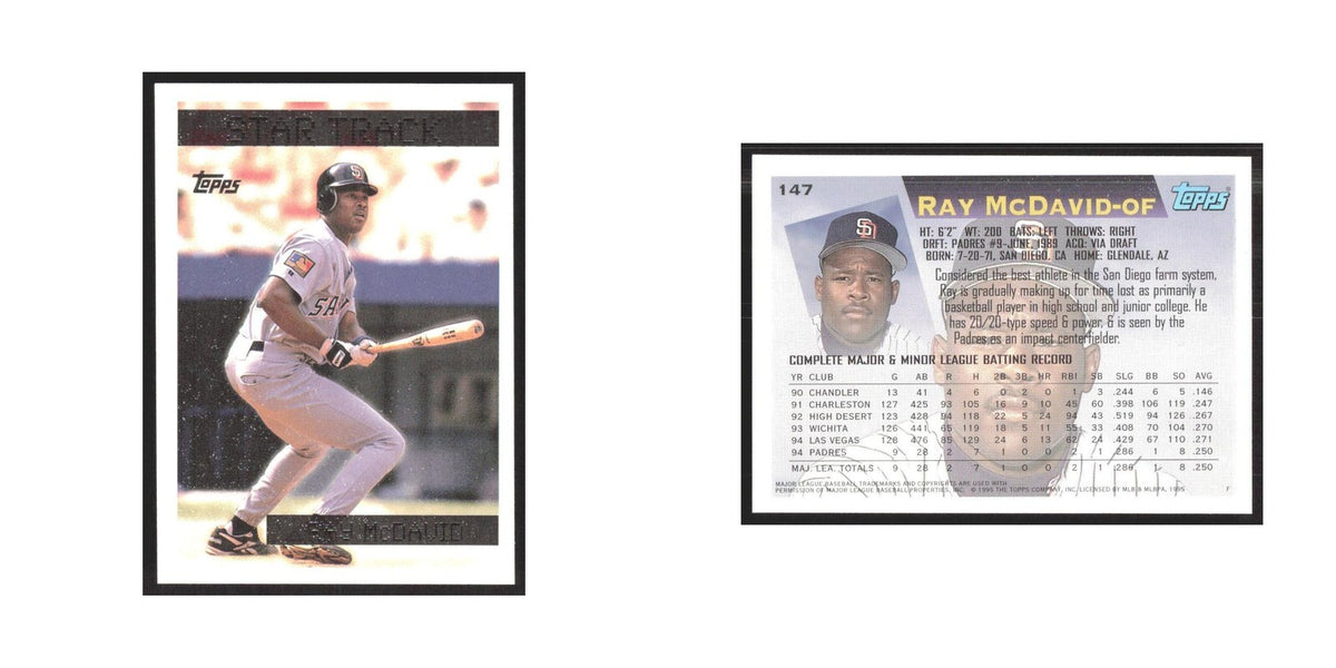 1995 Topps Ray McDavid Padres #147