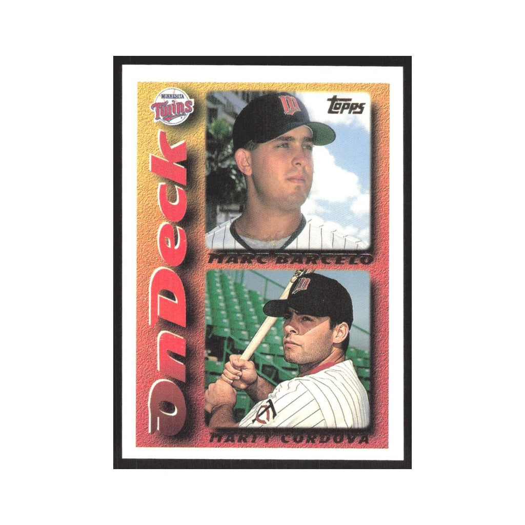 1995 Topps Marc Barcelo/Marty Cordova Tigers #639