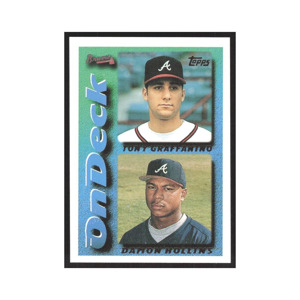 1995 Topps Tony Graffanino/Damon Hollins Braves #645