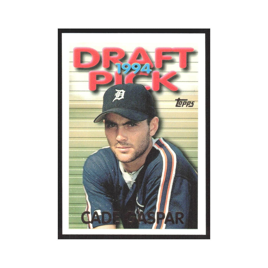 1995 Topps Cade Gaspar Tigers #492