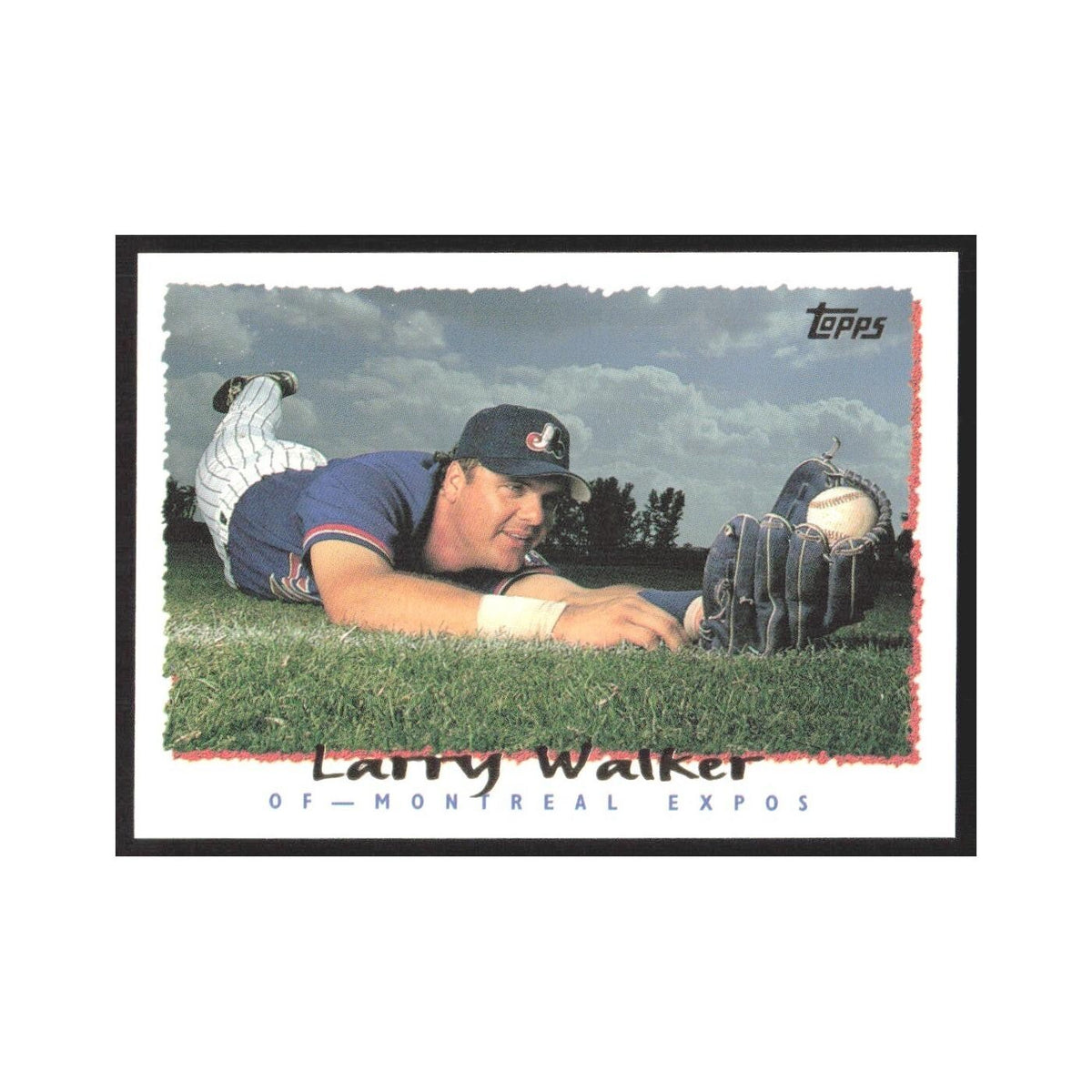 1995 Topps Larry Walker Montreal Expos #422