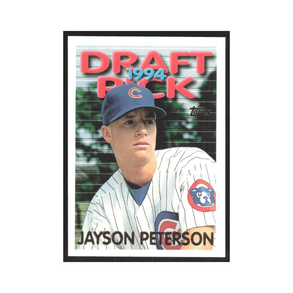 1995 Topps Jayson Peterson Cubs #437