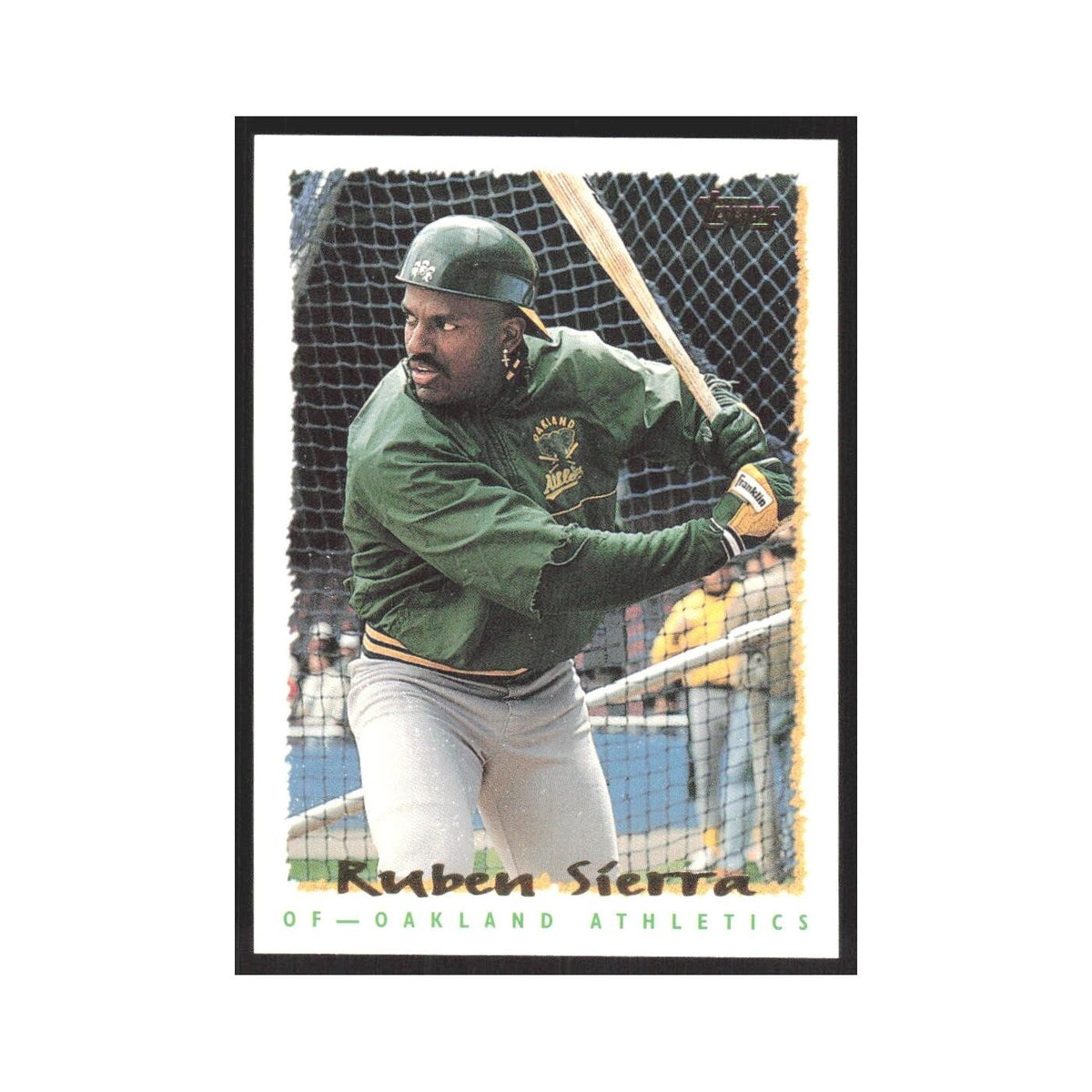 1995 Topps Ruben Sierra Athletics #310