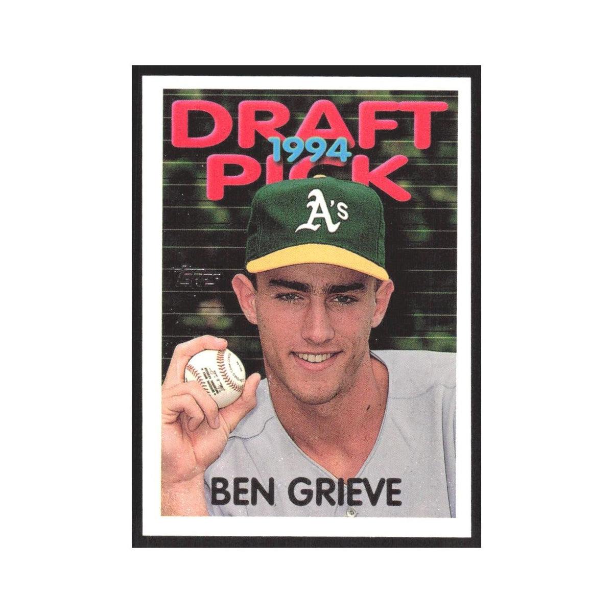 1995 Topps Ben Grieve Athletics #212