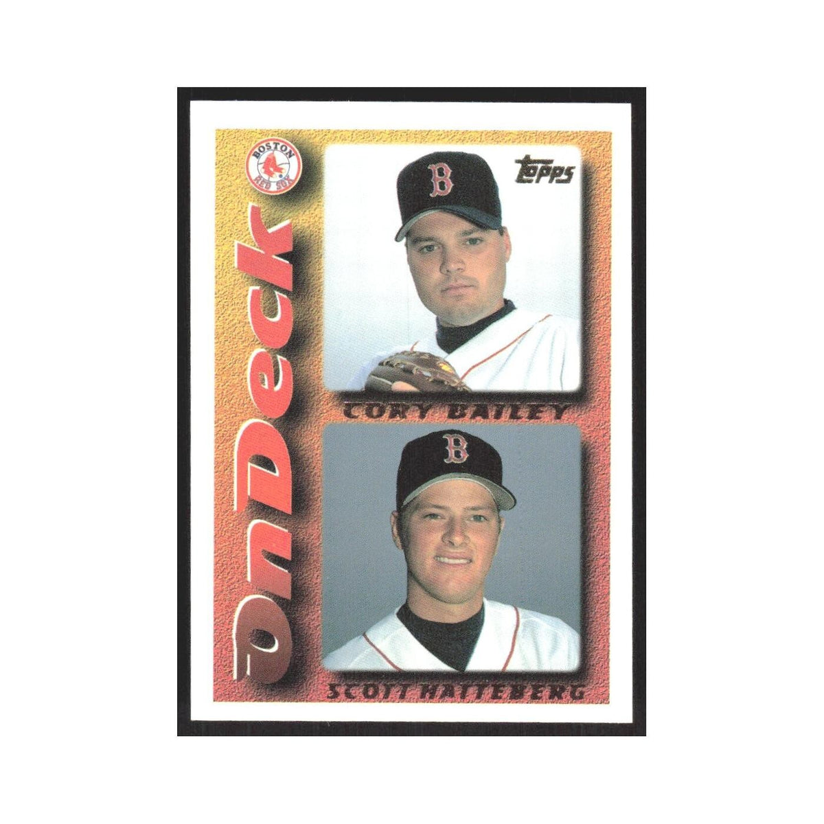 1995 Topps Cory Bailey/Scott Hatteberg Red Sox #632