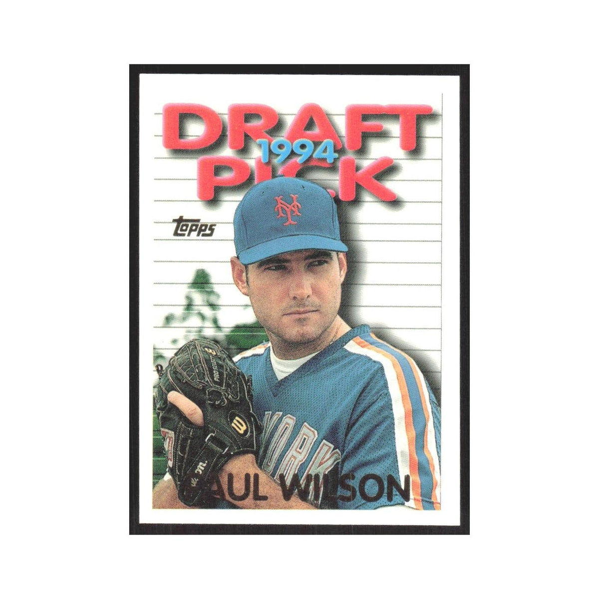 1995 Topps Paul Wilson Mets #621