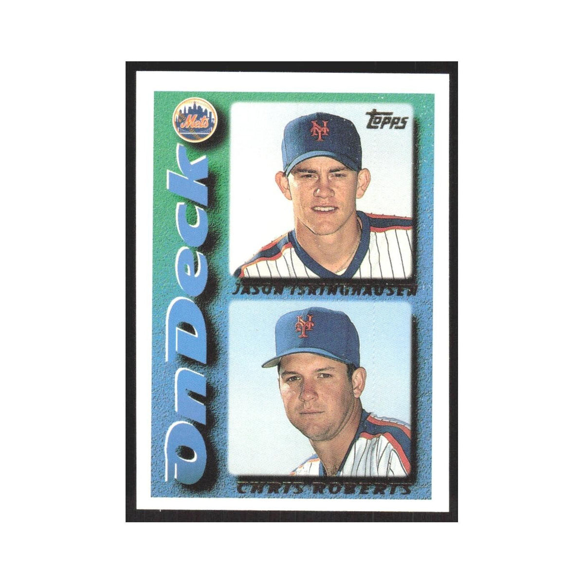 1995 Topps Jason Isringhausen/Chris Roberts Mets #653