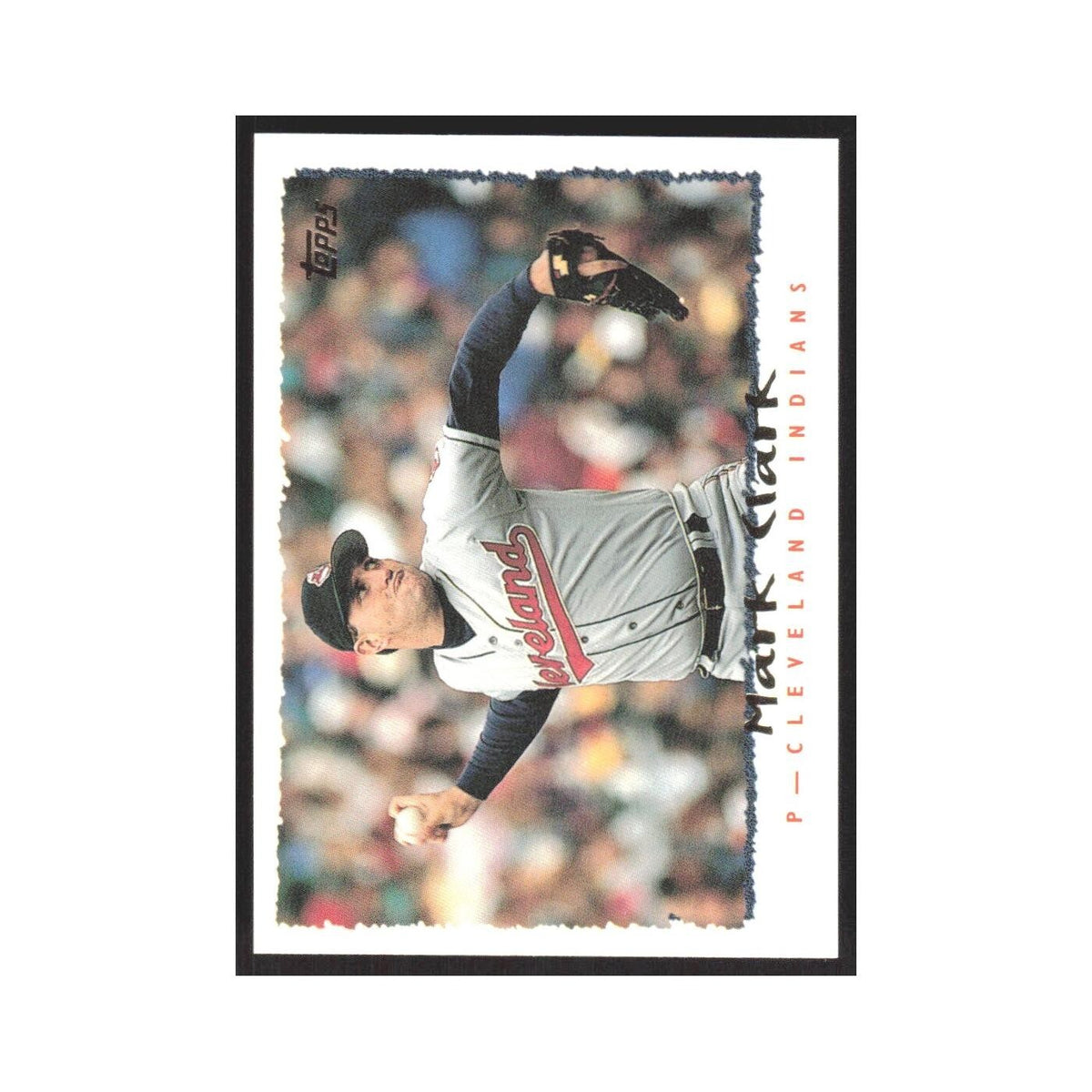 1995 Topps Mark Clark Indians #463
