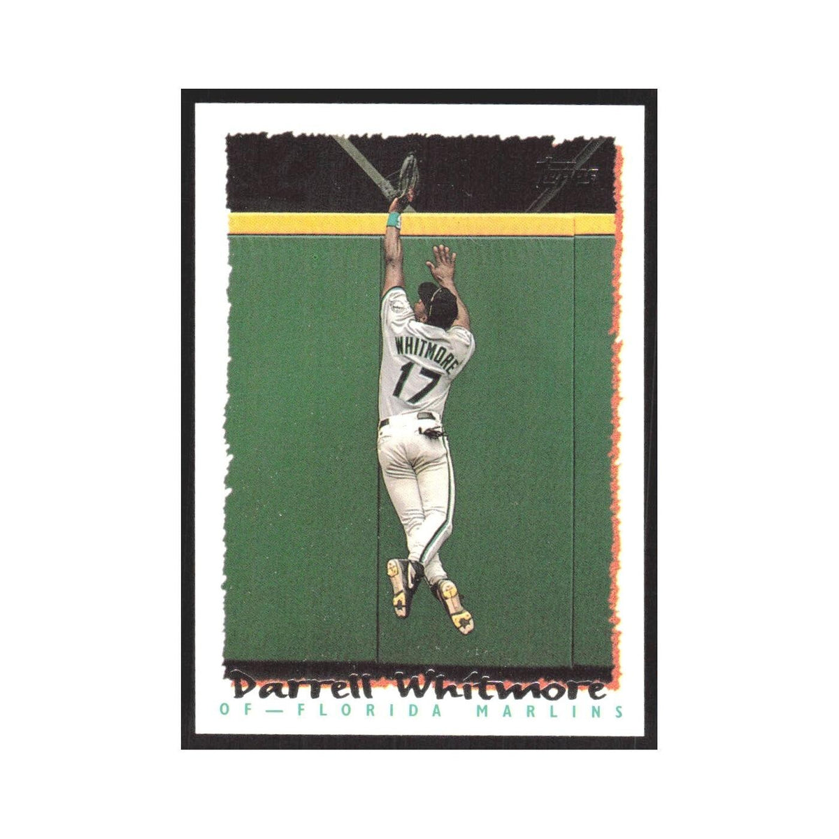 1995 Topps Darrell Whitmore Florida Marlins #225