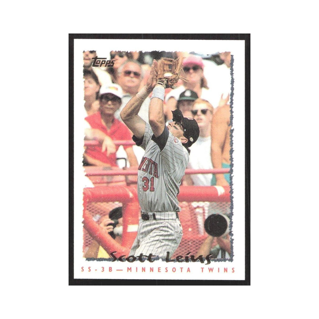 1995 Topps Scott Leius Twins #576
