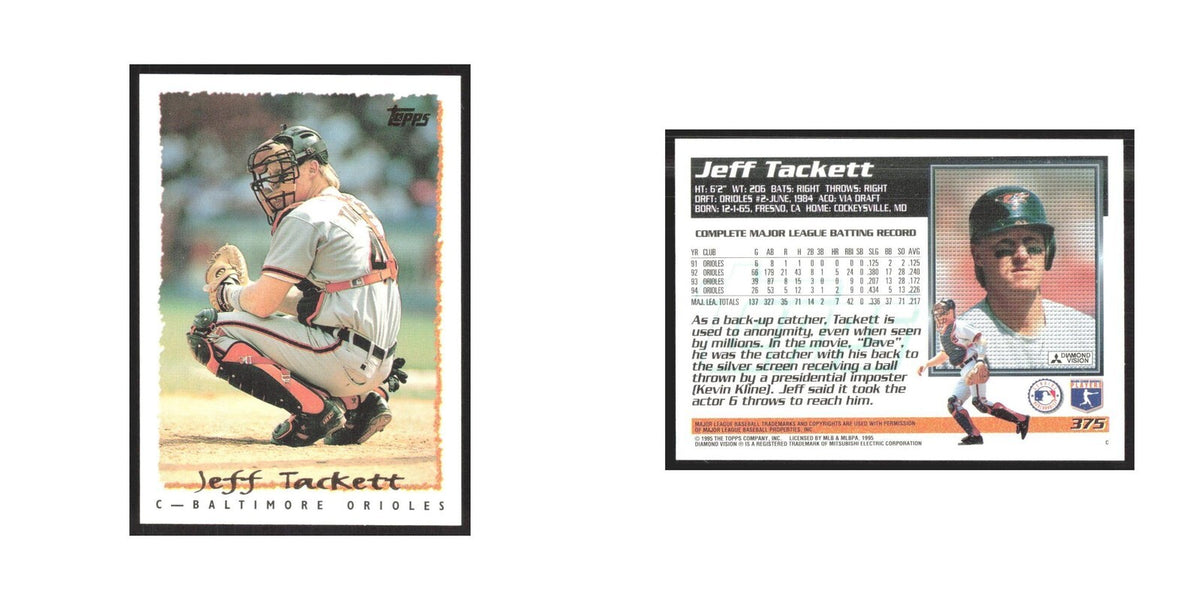 1995 Topps Jeff Tackett #375
