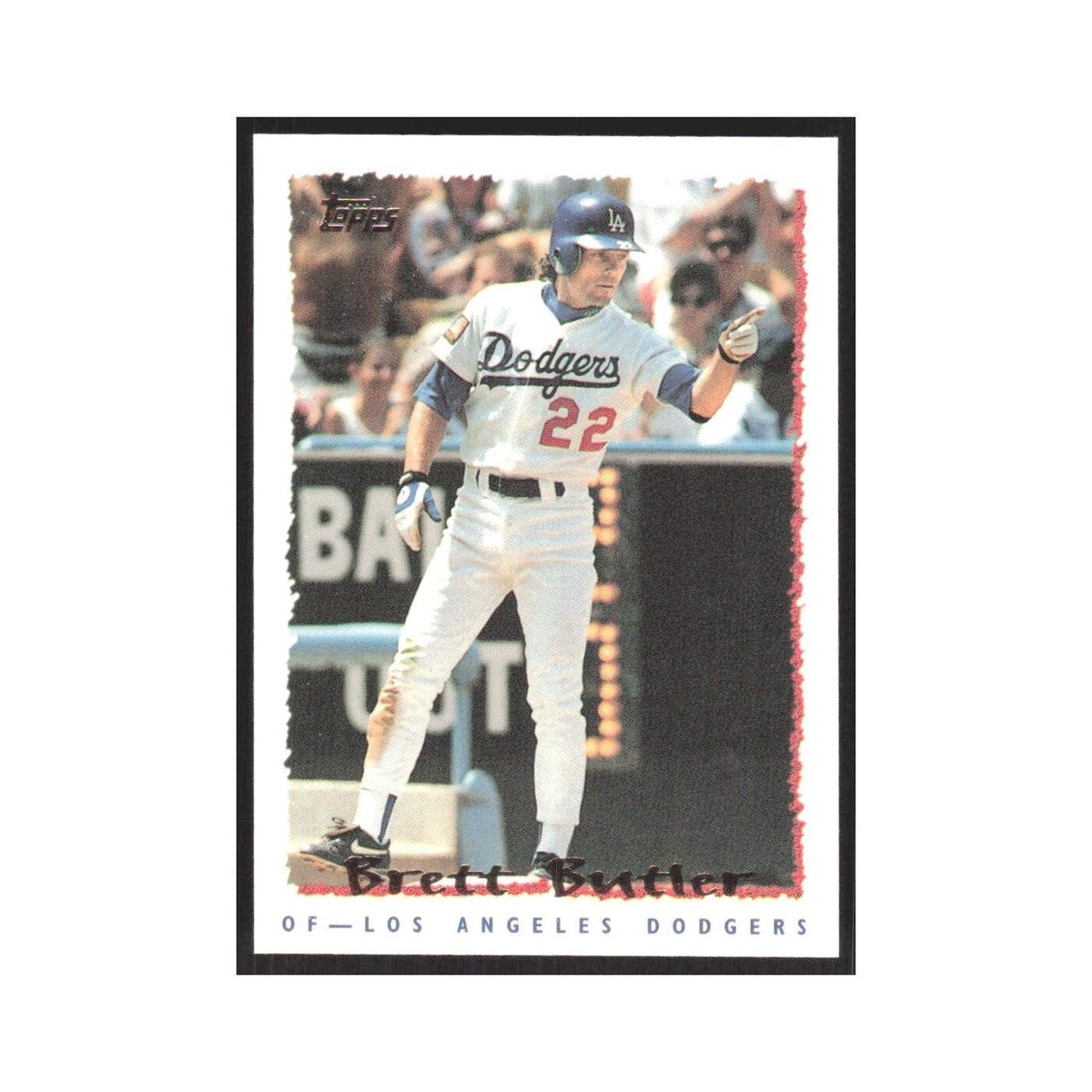 1995 Topps Brett Butler Dodgers #610