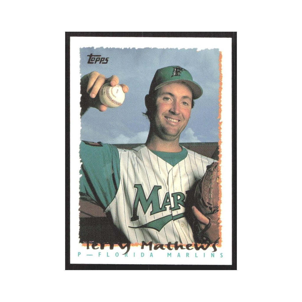 1995 Topps Terry Mathews Florida Marlins #623