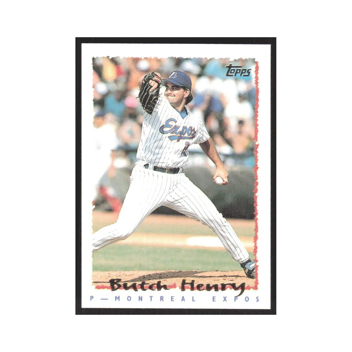 1995 Topps Butch Henry Montreal Expos #498
