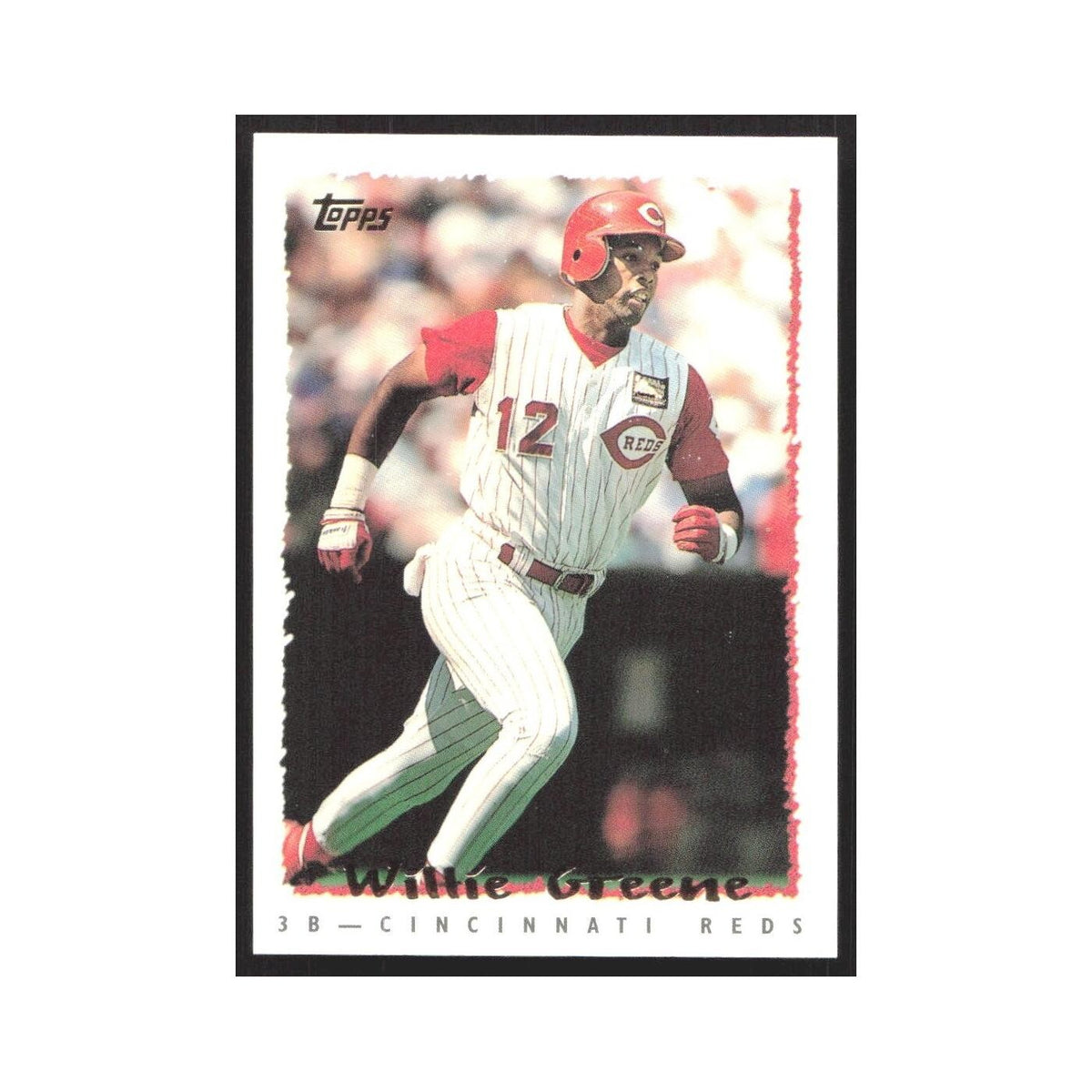 1995 Topps Willie Greene Reds #467