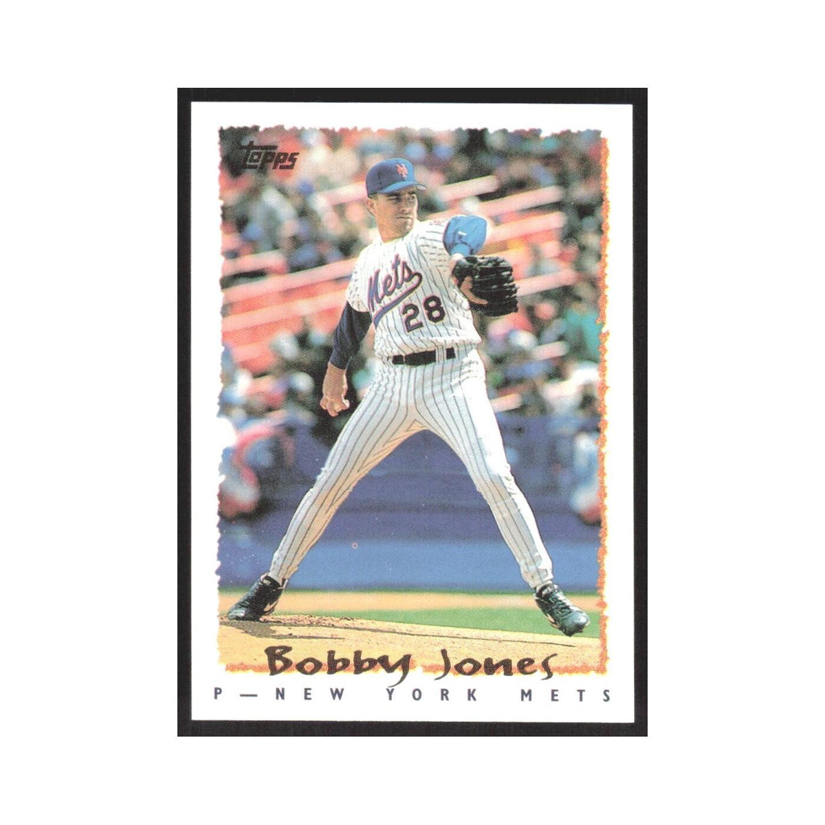 1995 Topps Bobby Jones Mets #252