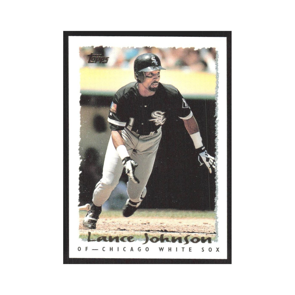 1995 Topps Lance Johnson White Sox #314