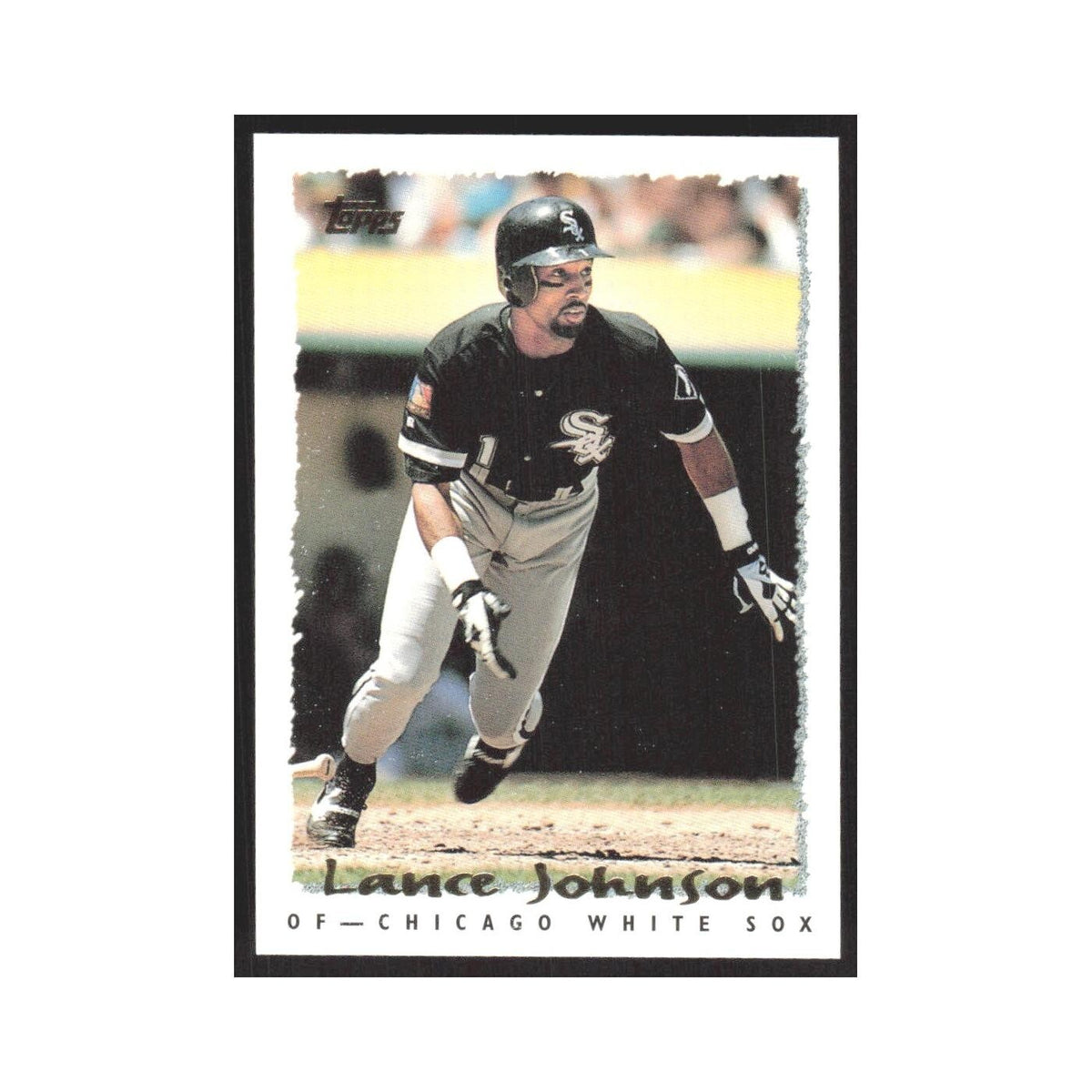 1995 Topps Lance Johnson White Sox #314