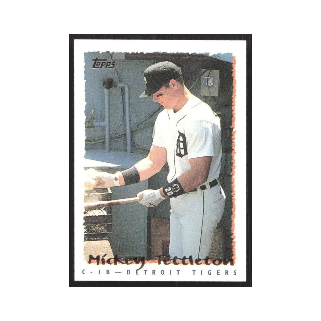 1995 Topps Mickey Tettleton Tigers #612