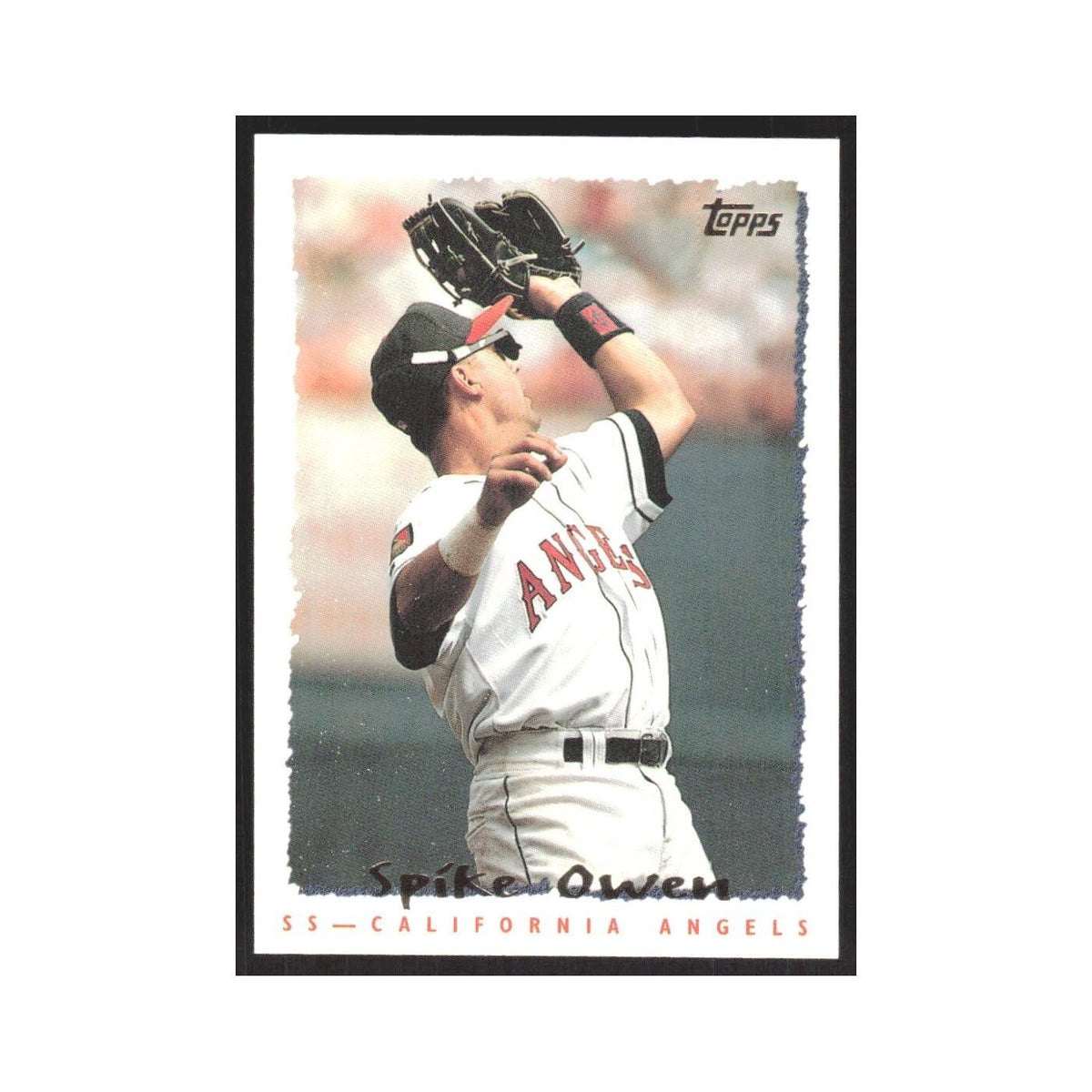 1995 Topps Spike Owen Angels #520
