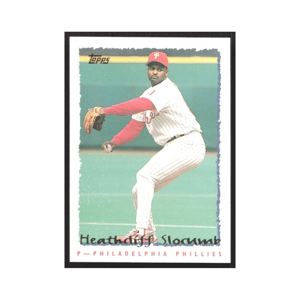 1995 Topps Heathcliff Slocumb Phillies #88