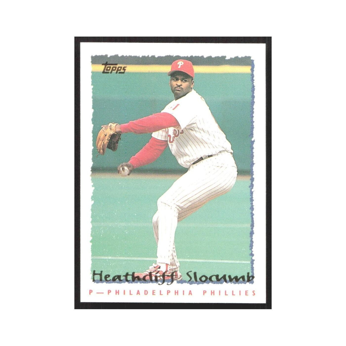 1995 Topps Heathcliff Slocumb Phillies #88