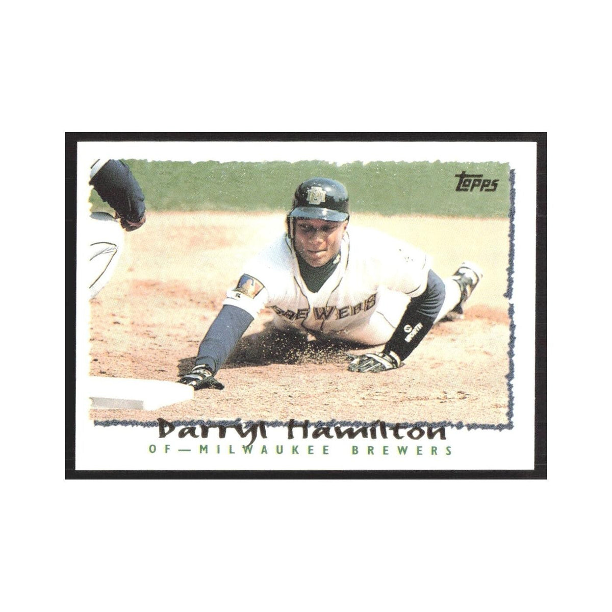 1995 Topps Darryl Hamilton Brewers #245
