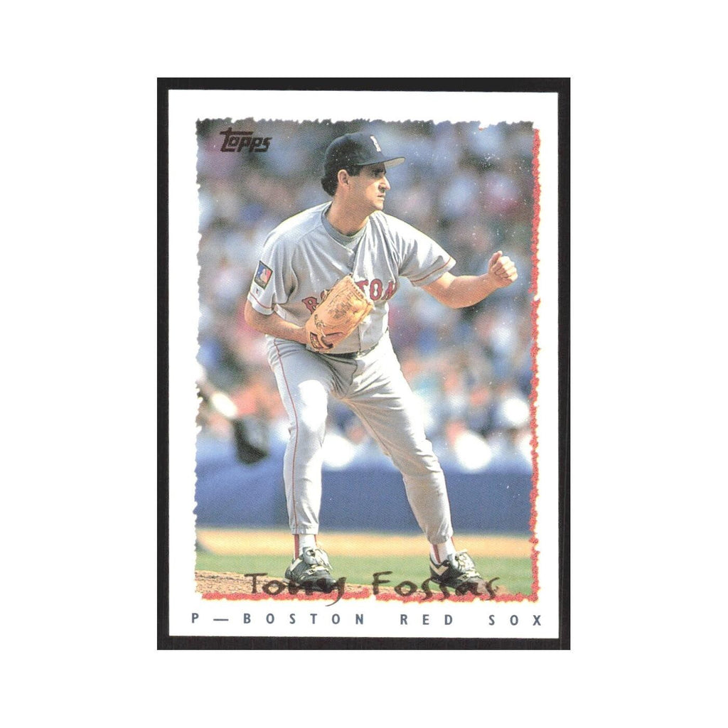 1995 Topps Tony Fossas Red Sox #119