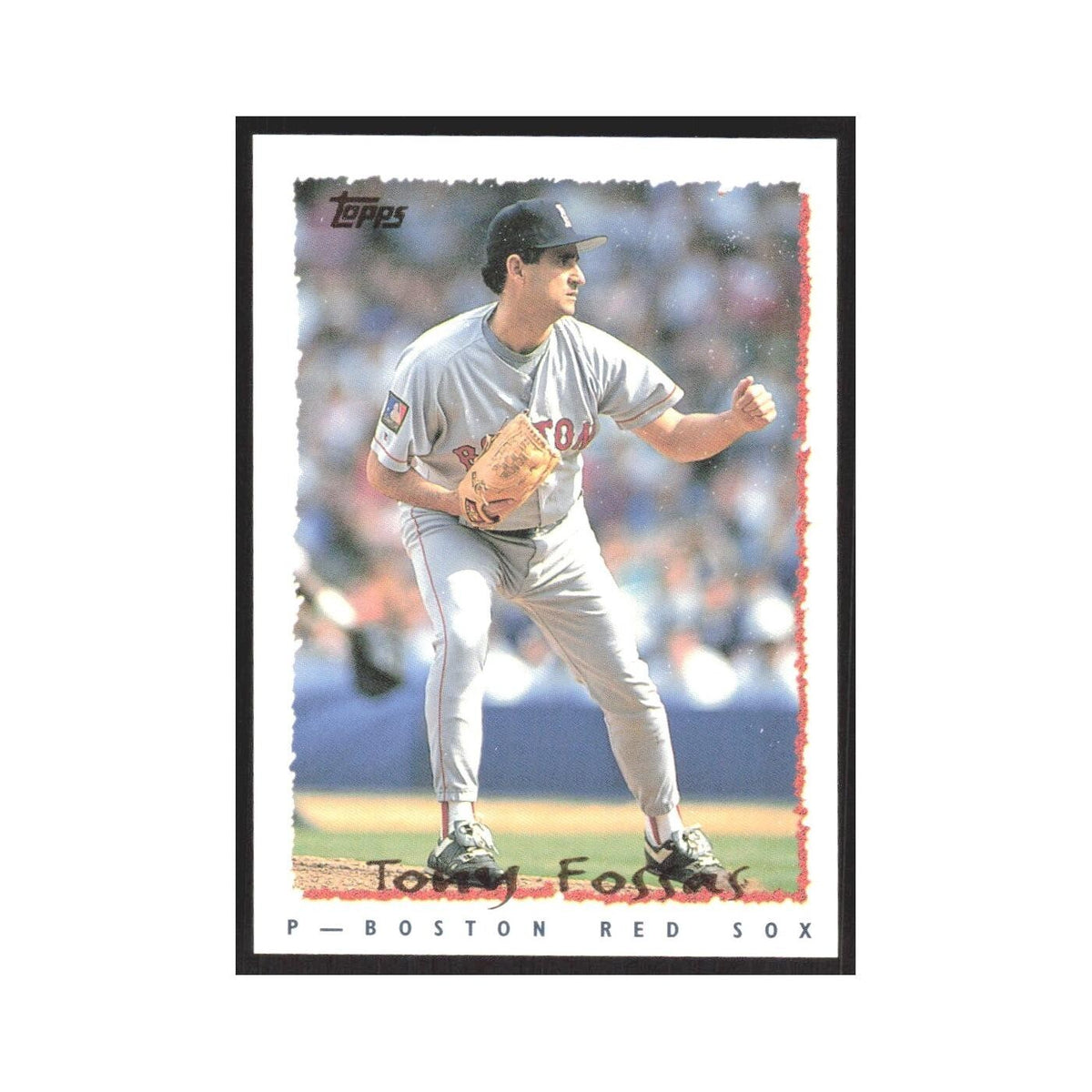 1995 Topps Tony Fossas Red Sox #119