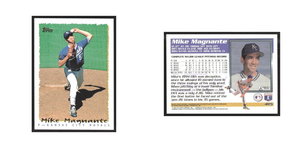 1995 Topps Mike Magnante #415