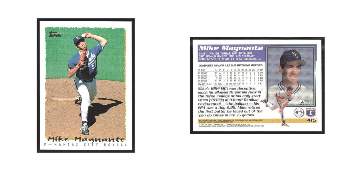 1995 Topps Mike Magnante #415