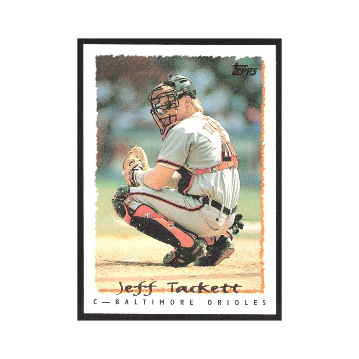 1995 Topps Jeff Tackett Orioles #375