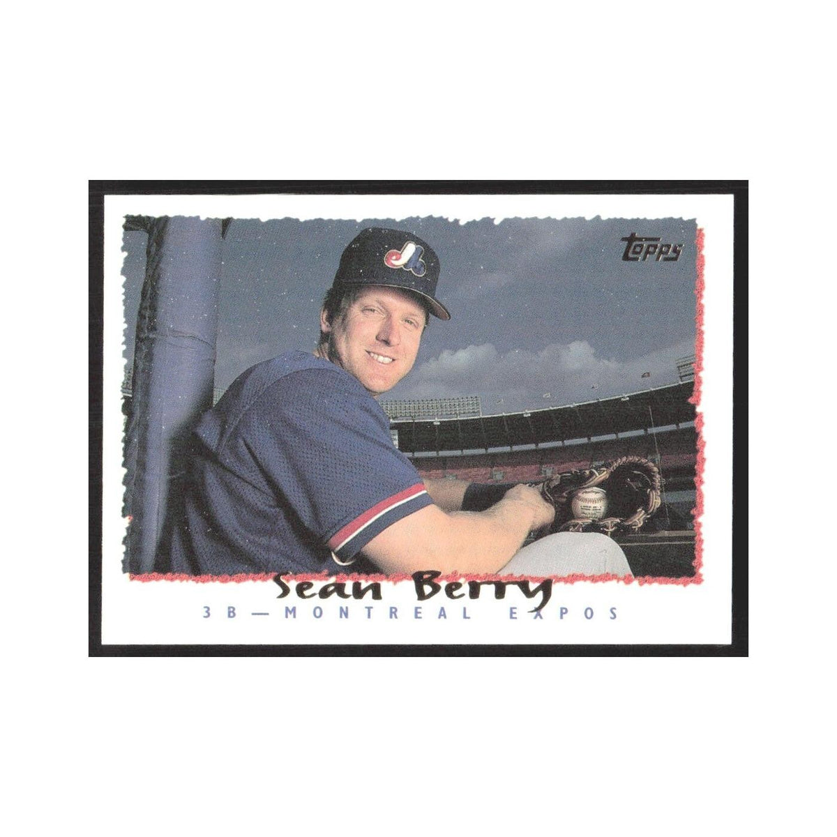 1995 Topps Sean Berry Montreal Expos #530