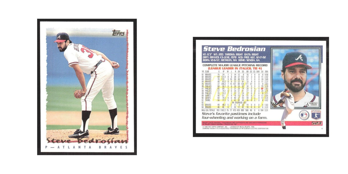 1995 Topps Steve Bedrosian #523