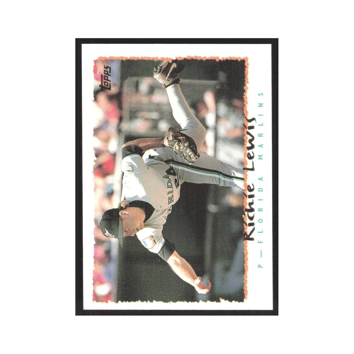 1995 Topps Richie Lewis Florida Marlins #373