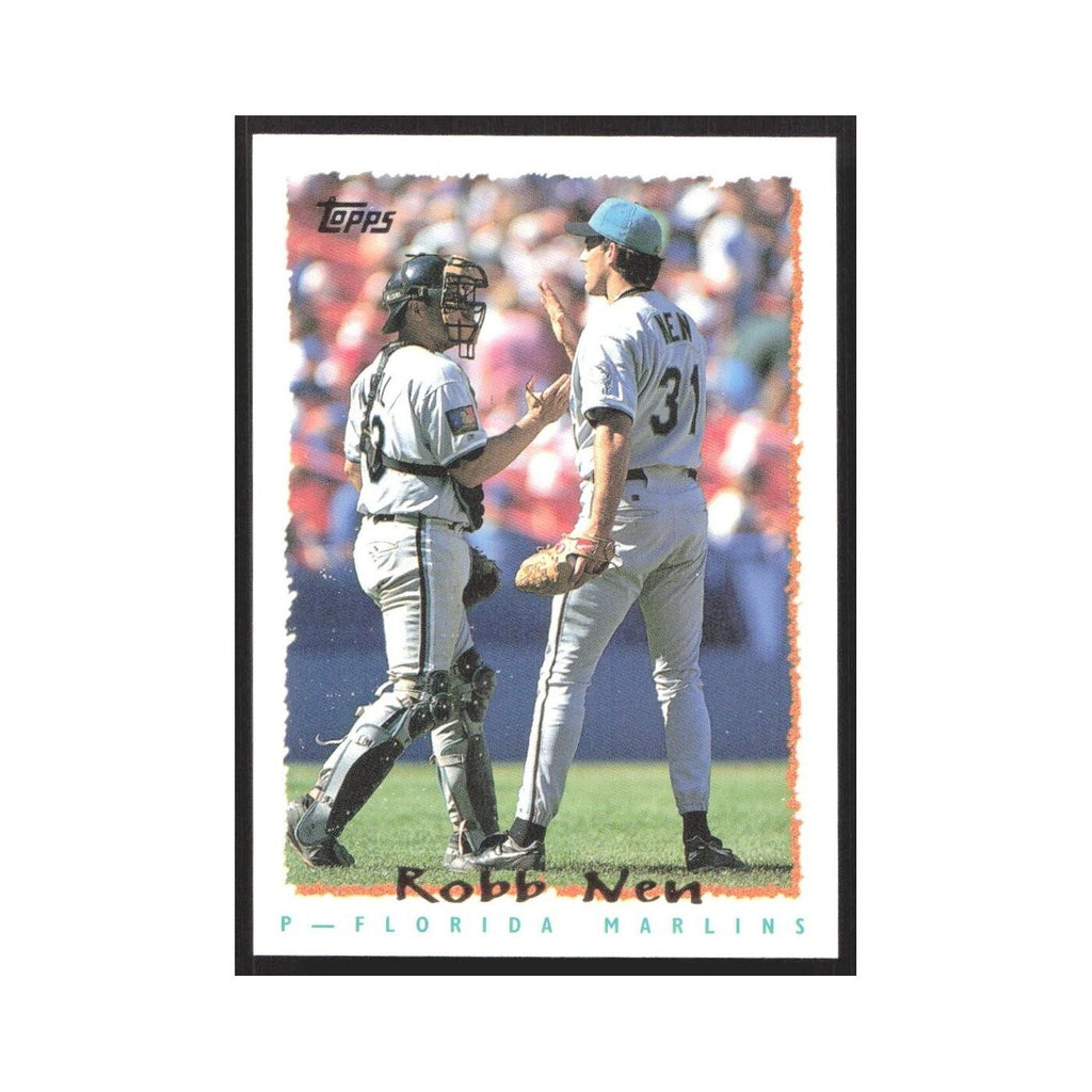 1995 Topps Robb Nen Florida Marlins #528