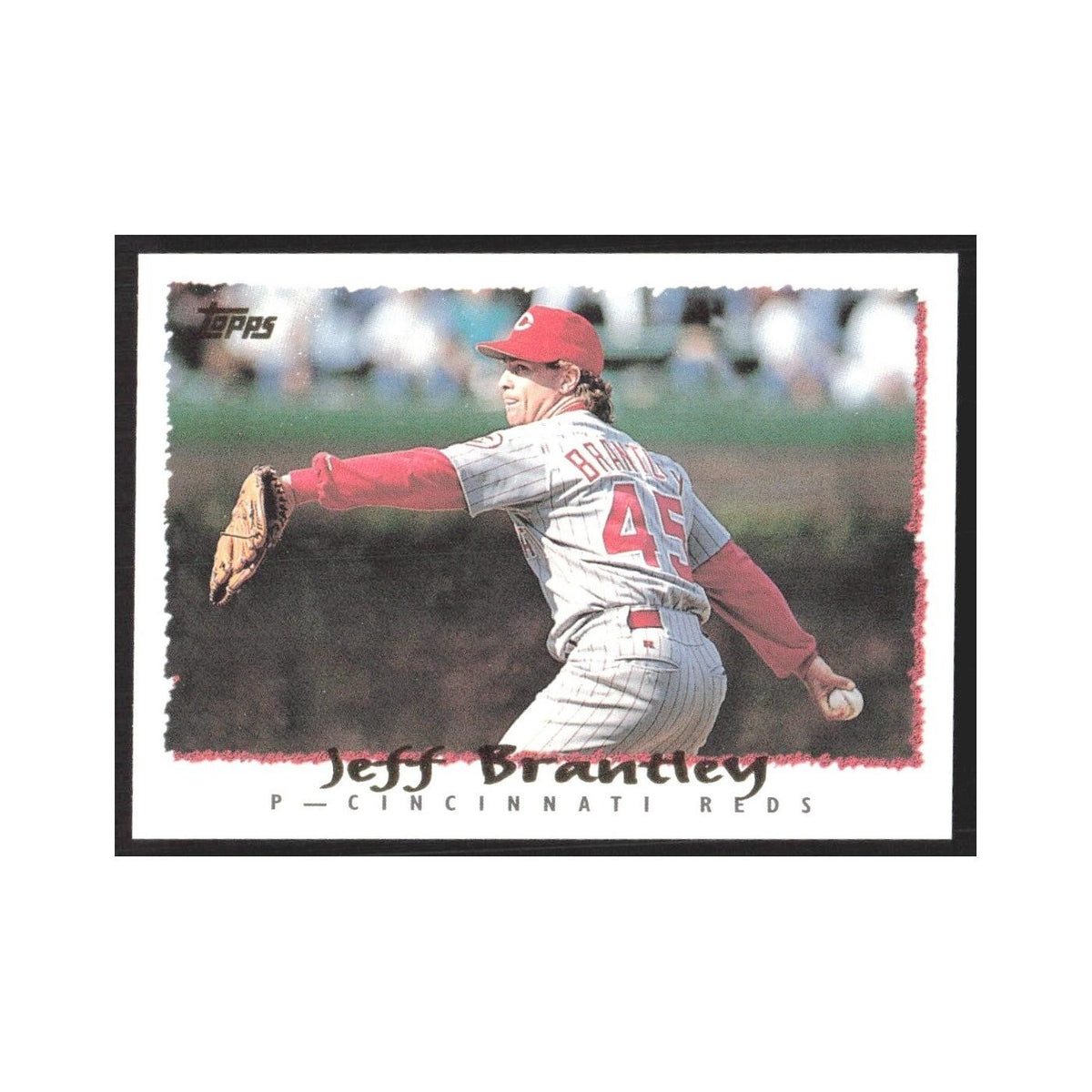 1995 Topps Jeff Brantley Reds #236