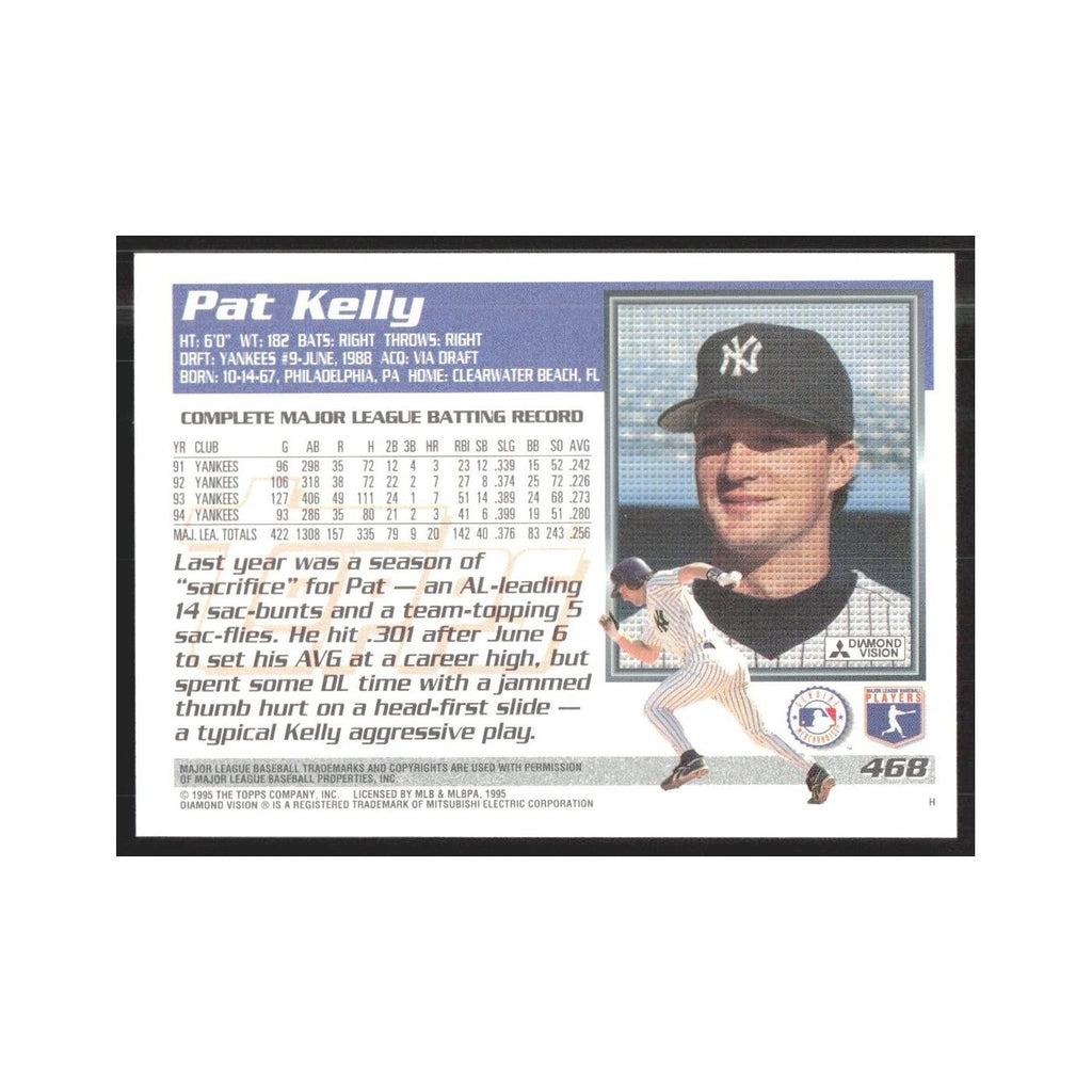 1995 Topps Pat Kelly #468