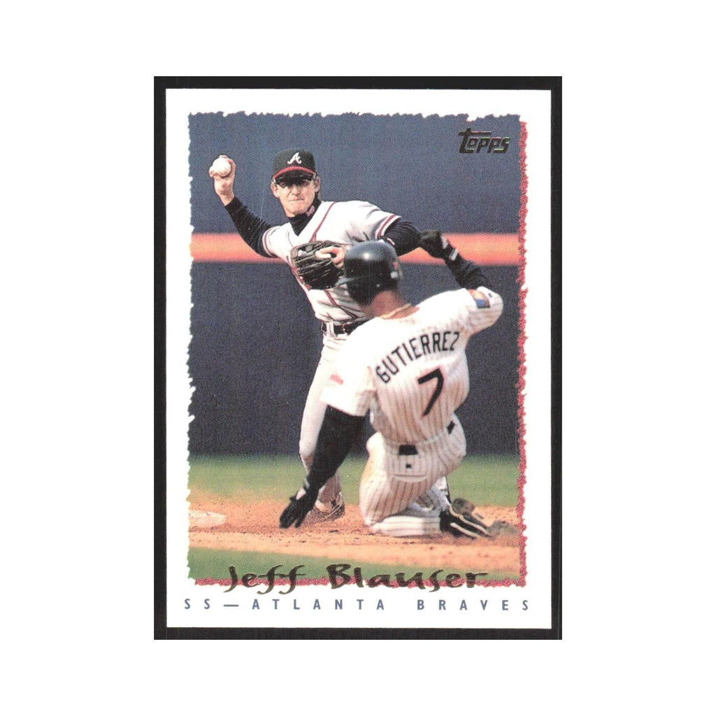 1995 Topps Jeff Blauser Braves #414