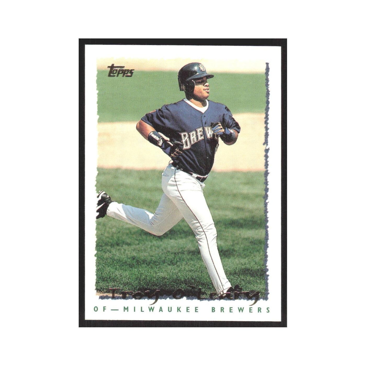 1995 Topps Troy O'Leary Brewers #496