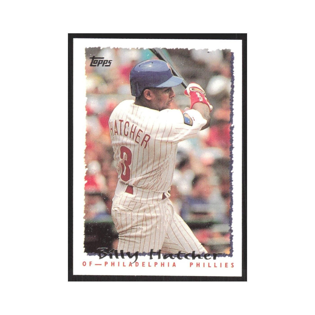1995 Topps Billy Hatcher Phillies #383