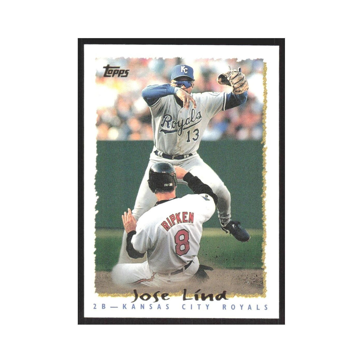 1995 Topps Jose Lind Royals #578