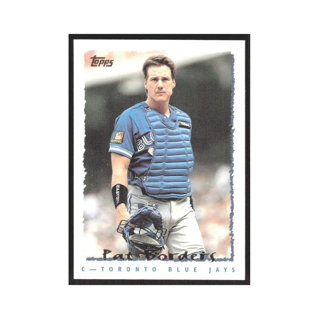 1995 Topps Pat Borders Blue Jays #424