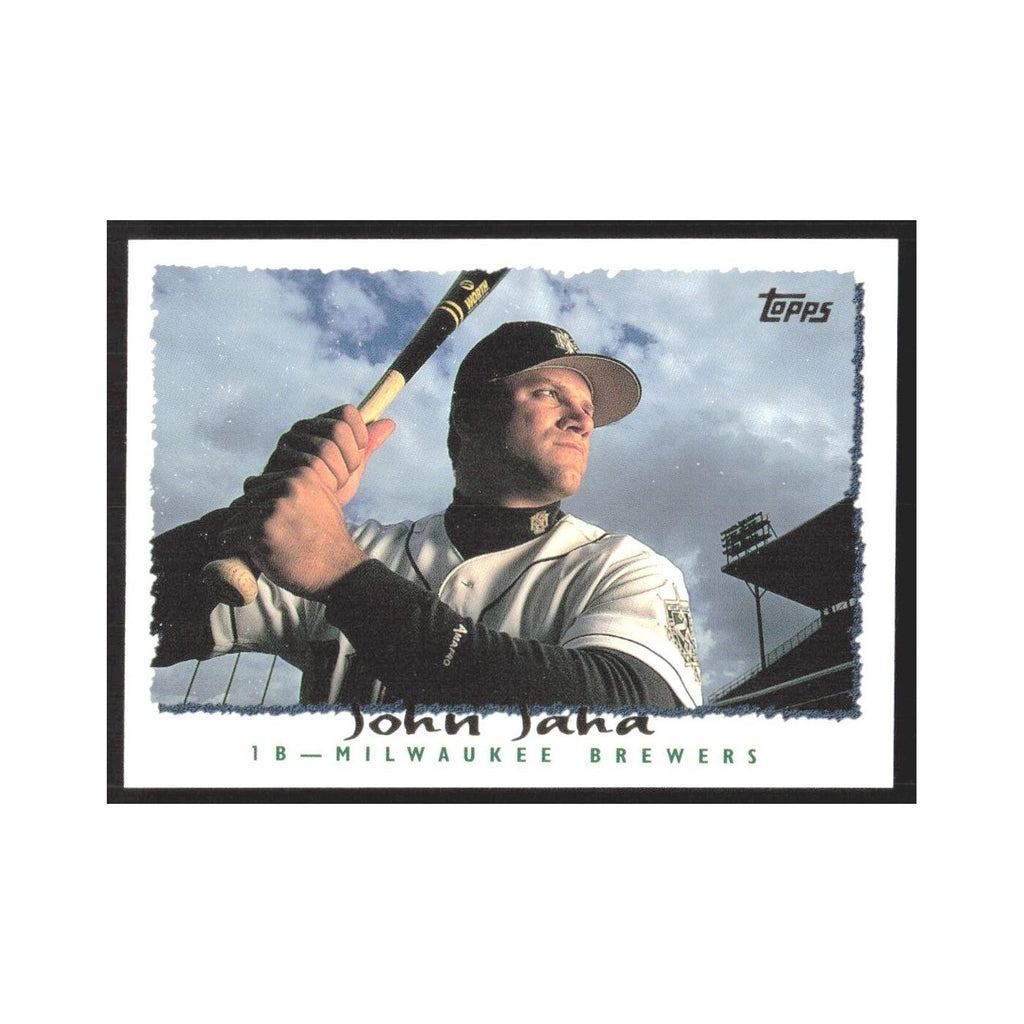 1995 Topps John Jaha Brewers #505