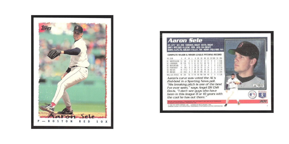 1995 Topps Aaron Sele Red Sox #301